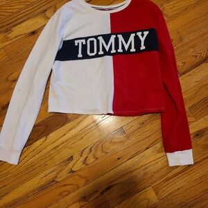 Tommy hilfiger cotton Crop top( Medium)